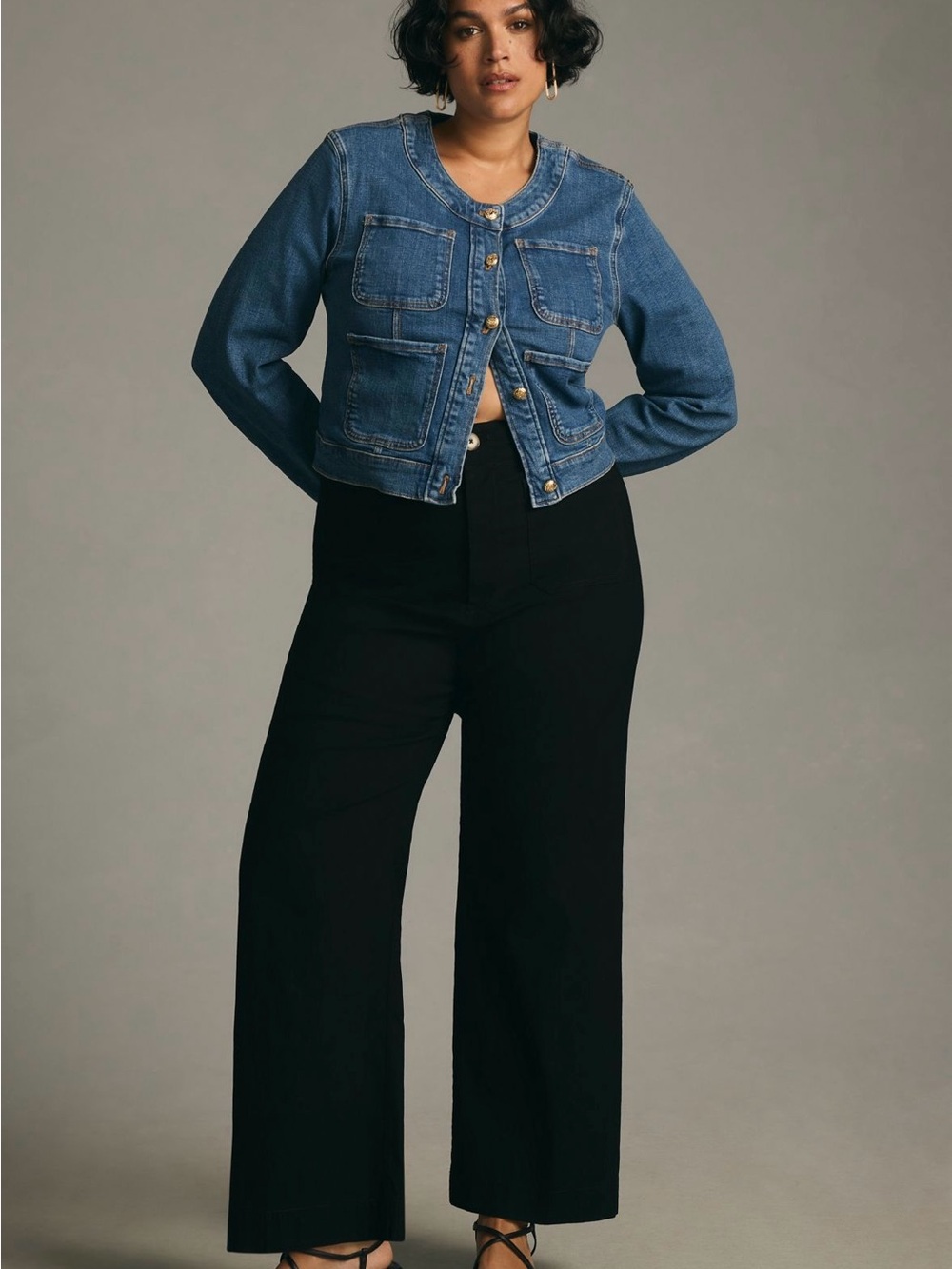 NWT Anthropologie Colette Magic Fabric Full-Length Pants - Black - Size 32